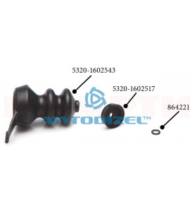 Ремкомплект главного цилиндра сцепления (ГЦС) КАМАЗ (3 позиций)  "КАМРТИ"