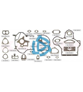 Ремкомплект паронитовых прокладок на двигатель КАМАЗ-6520, ЕВРО-2 КАМРТИ (26 позиций)
