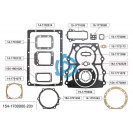 Ремкомплект паронитовых прокладок КПП-154 с делителем ЕВРО КАМАЗ (16 позиций) "КАМРТИ"