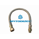 Шланг тормозной бронированный L-600мм. гайка20/штуцер16, "Интермаш"