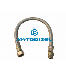 Шланг тормозной бронированный L-600мм. гайка20/штуцер16, "Интермаш"