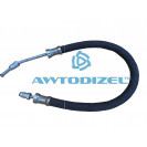 Шланг пневмогидравлического усилителя с углом наклона 45 градусов L-490мм штуц-М12/штуц-М12 КАМАЗ