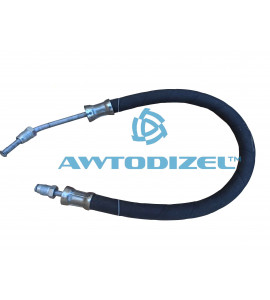 Шланг пневмогидравлического усилителя с углом наклона 45 градусов L-490мм штуц-М12/штуц-М12 КАМАЗ