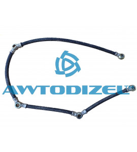 Трубки топливные дренажные форсунок КАМАЗ ( трубки обратки ) левых головок ( гирлянда, кароткая ) рукав  диаметром 8 мм Казань