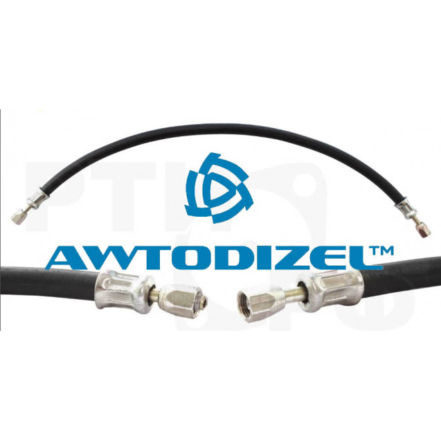 Шланг вспомогательного тормоза и МОД L-500 мм. гайка10/гайка10, Набережные-Челны