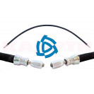 Шланг системы накачки передних колес  L-720 мм. гайка10/гайка10, "Н-Челны" КАМАЗ-4310