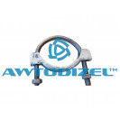 Хомут глушителя малый в сборе КАМАЗ Ø-68,5  5320-1203057/63