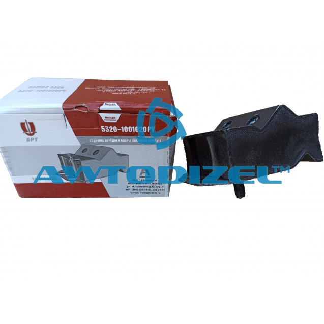 Подушка передней опоры ( Картонная упаковка ) БРТ - РУ КАМАЗ