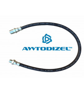 Шланг тормозной задний ДЗТА УРАЛ-375/4320 L-64 см длинный 