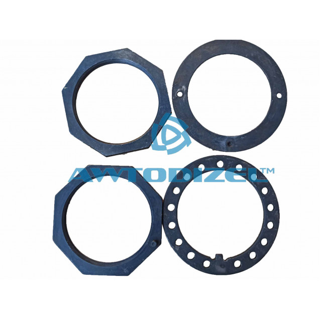 Комплект гаек ступицы колеса УРАЛ 2 гайки + 2 шайбы