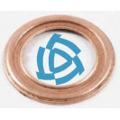 Шайба медная уплотнительная, форсунки (9,3х14,8х0,7 мм)