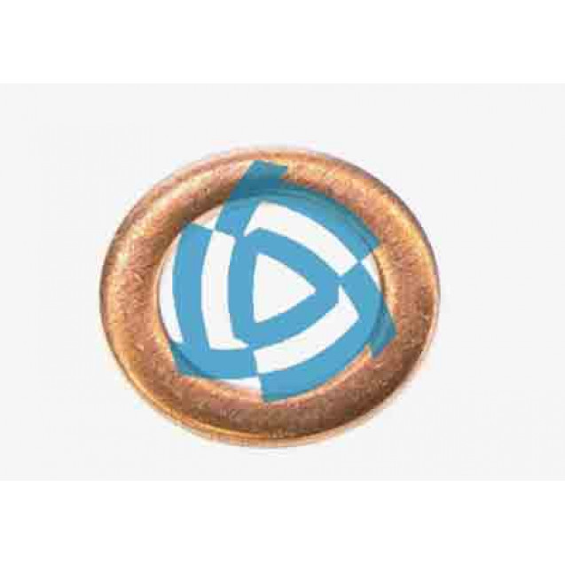 Шайба медная уплотнительная Ø-10х16х1,5  обожженная  РОССИЯ