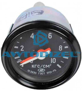 Указатель давления воздуха КАМАЗ, КРАЗ, ЗИЛ АВТОПРИБОР  (Манометр)