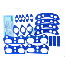 Ремкомплект уплотнительных прокладок ГБЦ для двигателя ЯМЗ (общая) на 1 головку (синий силикон)