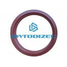 Сальник 1,2-140*170*13 коленвала задний с насечкой РТ (красный NBR)