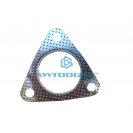 Прокладка фланца выпускного коллектора ЯМЗ перфорированный металл+прокладка КВАДРАТИС