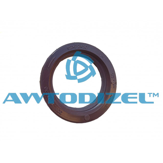 Сальник 1,2-52х72х10 первичного вала КПП ЯМЗ АВТОДИЗЕЛЬ ЯГРТИ