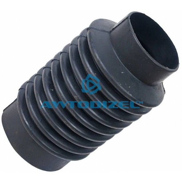 Переходник ( патрубок ) воздушного фильтра гофрированный  УРАЛ ; КАМАЗ