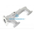 Труба водяная правая ЯМЗ-236НЕ-2 (под КЭМ) АВТОДИЗЕЛЬ