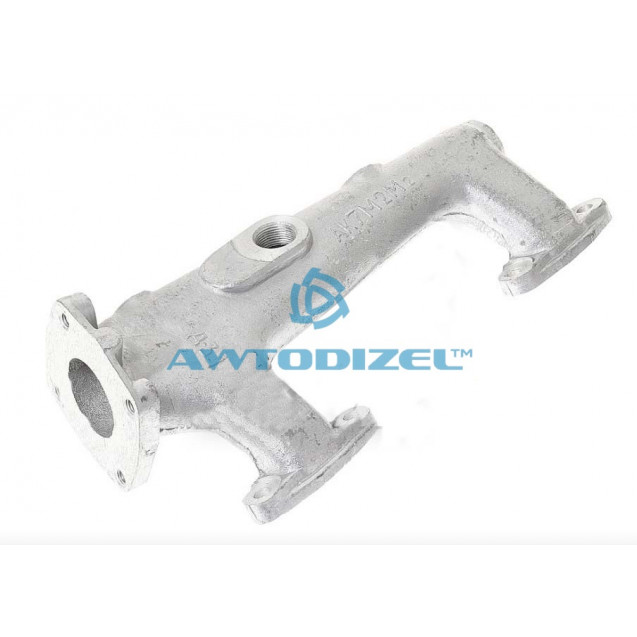 Труба водяная правая ЯМЗ-236НЕ-2 (под КЭМ) АВТОДИЗЕЛЬ