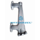 Труба водяная ЯМЗ-236 левая АВТОДИЗЕЛЬ