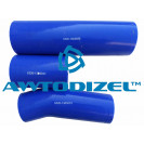 Ремкомплект патрубков системы охлаждения КАМАЗ (3 поз) СИНИЙ СИЛИКОН г.Балаково