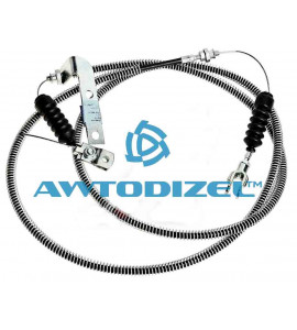 Трос газа МАЗ в оболочке в сборе (с кронштейном) L-2525.0 мм