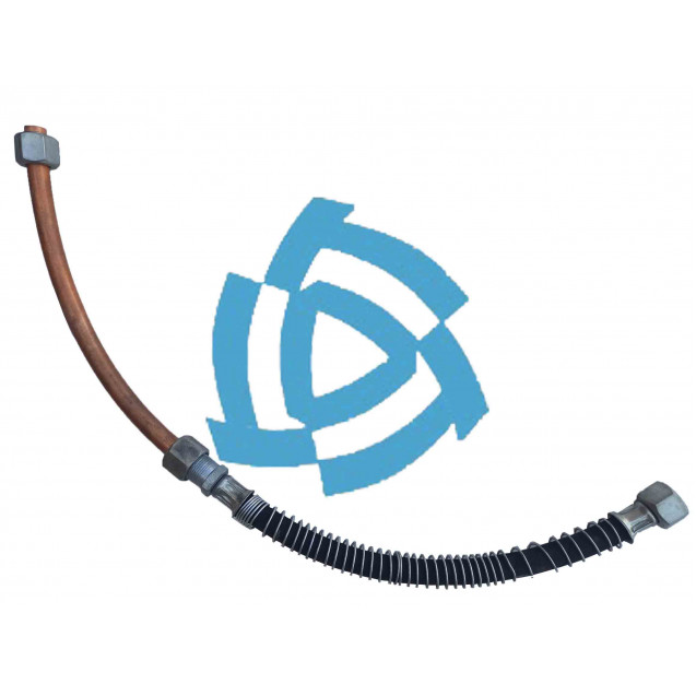 Шланг компрессора МАЗ (с медной трубкой)