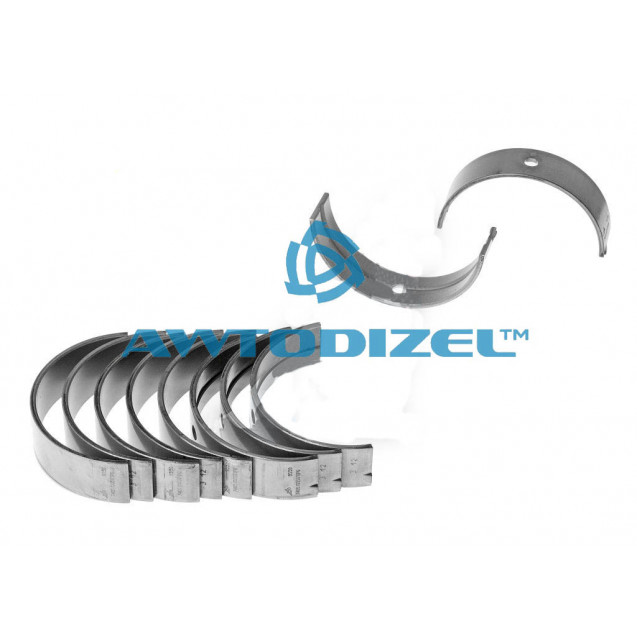 Комплект коренных вкладышей КАМАЗ Р-6 ( Ø-93,50 ) ДЗВ