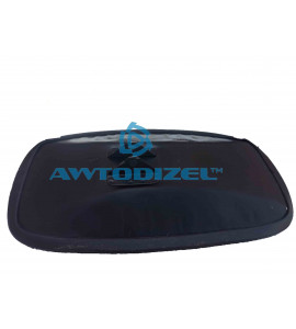 Зеркало заднего вида боковое КАМАЗ штатное (плоское) металл 330*180 