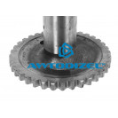 Полуось заднего моста УРАЛ (20 шлицев) L-1170, 36 зубьев БМКД АО АЗ УРАЛ (шлицы длинные)