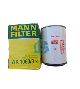 Фильтр топливный MANN WK 1060/3 (185х110х24х85упл.) (BF1329, 11LB-20310) Хундай - 290