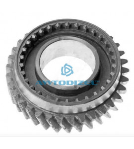 Шестерня 2-й передачи КПП ЯМЗ вторичного вала АВТОДИЗЕЛЬ  Z-34 зуб  Н/О