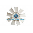 Вентилятор ЯМЗ-7511.10, 658.10 ( серия 710, крыл. 660 мм, ВМПВ-001.00.01-СБ ) с вязкостной муфтой АВТОДИЗЕЛЬ