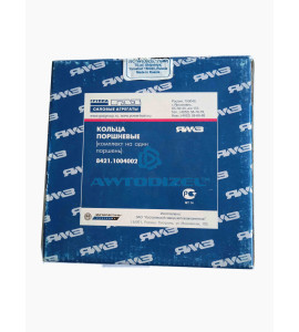 Поршневые кольца ЯМЗ-8421, ТМЗ-8421.10, (на один поршень) АВТОДИЗЕЛЬ МОТОРДЕТАЛЬ КОСТРОМА