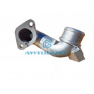 Патрубок отводящий теплообменника ЯМЗ АВТОДИЗЕЛЬ задний