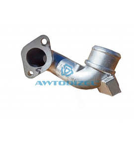 Патрубок отводящий теплообменника ЯМЗ АВТОДИЗЕЛЬ задний