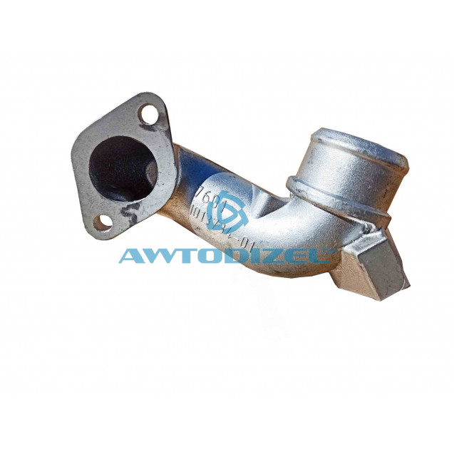 Патрубок отводящий теплообменника ЯМЗ АВТОДИЗЕЛЬ задний