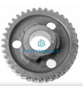 Шестерня постоянного зацепления КПП ЯМЗ промежуточного вала АВТОДИЗЕЛЬ  Z-38 зуб. Н/О