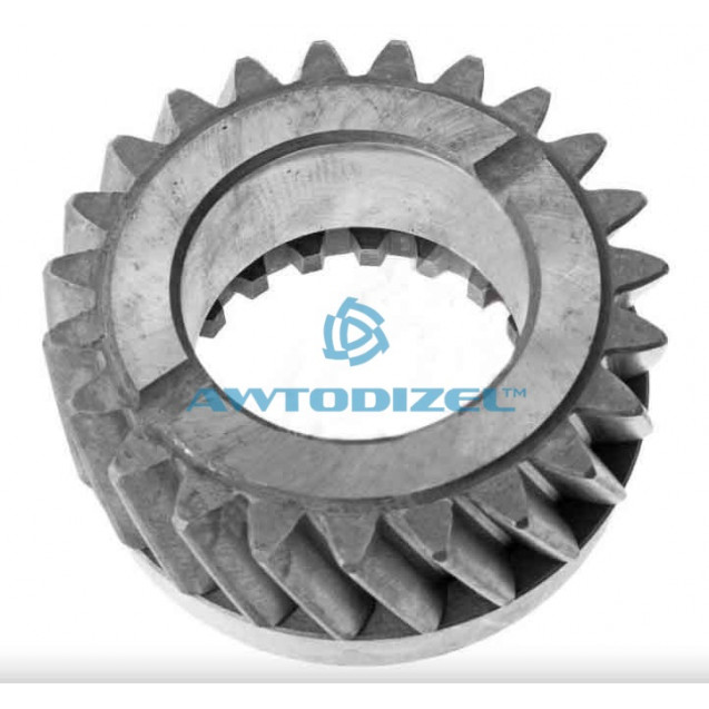 Шестерня 4-й передачи КПП ЯМЗ-238 вторичного вала АВТОДИЗЕЛЬ  Z-23 зуб. Н/О