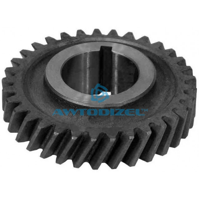 Шестерня 3-й передачи КПП ЯМЗ промежуточного вала  АВТОДИЗЕЛЬ  Z-33 зуб