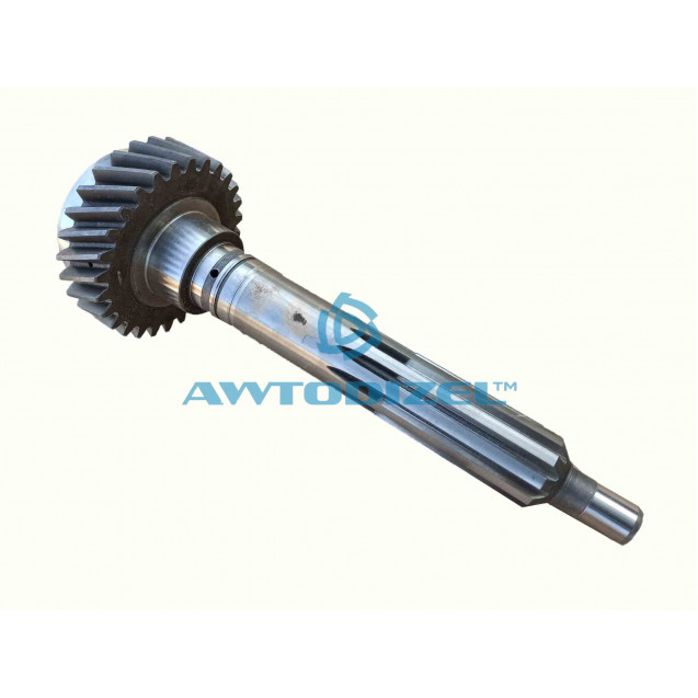 Вал первичный КПП ЯМЗ АВТОДИЗЕЛЬ (вал Ø-50,95 мм) (усиленный)