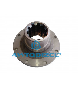 Фланец КПП ЯМЗ делителя (8 отверстий М10, Ø-155 мм) АВТОДИЗЕЛЬ