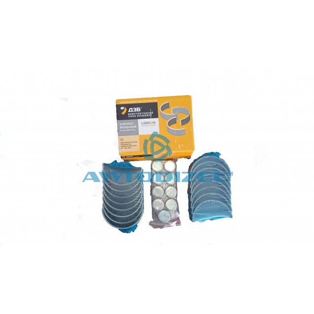 Комплект шатунных вкладышей Р-2 (87,50 мм) ЯМЗ-238 (жёлтая)