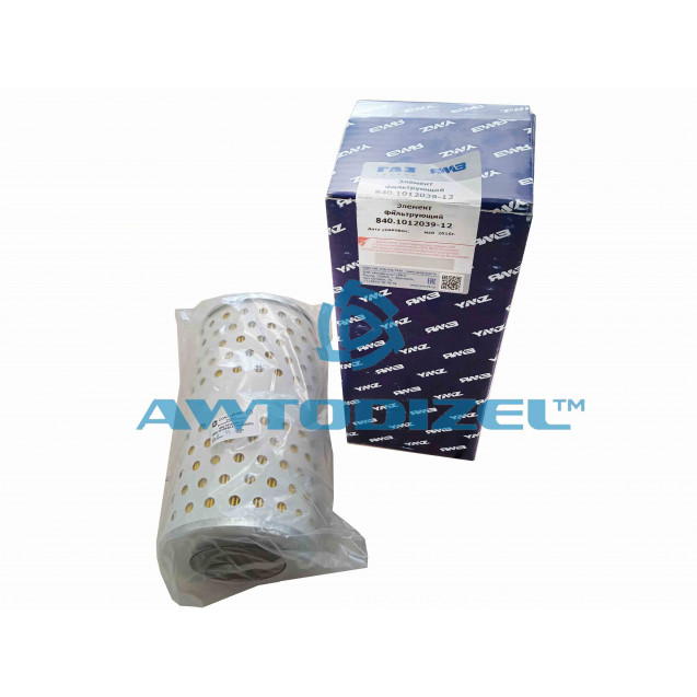 Элемент фильтрующий КАМАЗ-ЕВРО, ЯМЗ-238, 7511, 658, 8401 масляный АВТОДИЗЕЛЬ (бумага) (аналог М5203К)