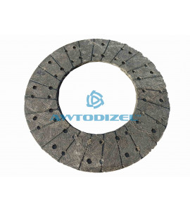 Накладка фрикционная эллипсонавитая безасбестовая сверленная ЯМЗ АВТОДИЗЕЛЬ ТИИР