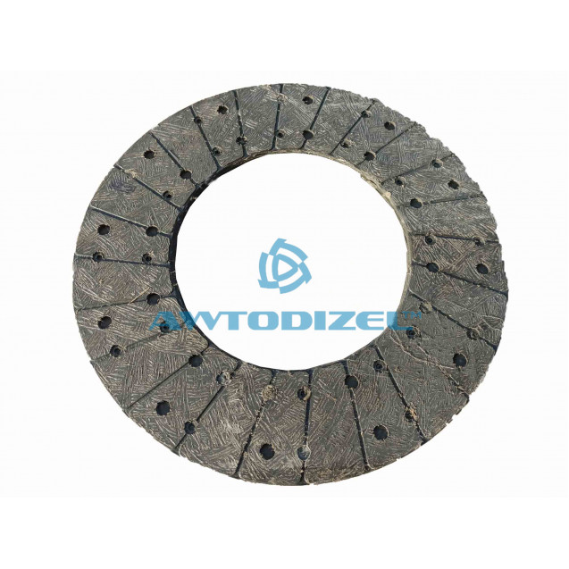 Накладка фрикционная эллипсонавитая безасбестовая сверленная ЯМЗ АВТОДИЗЕЛЬ ТИИР