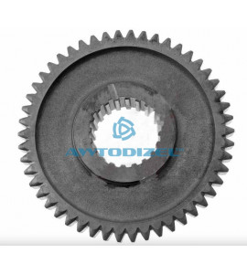 Шестерня 1-й передачи КПП ЯМЗ вторичного вала и заднего хода АВТОДИЗЕЛЬ  Z-50 зуб