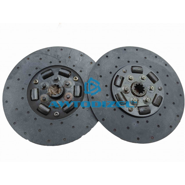 Диск сцепления ЯМЗ ведомый передний АВТОДИЗЕЛЬ