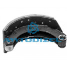 Колодка тормозная МАЗ-5440, 6430, 650136, передняя (ширина накладки-180 мм), "ТАИМ"